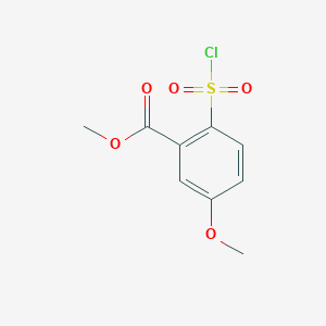 Methyl 2-(chlorosulfonyl)-5-methoxybenzoate