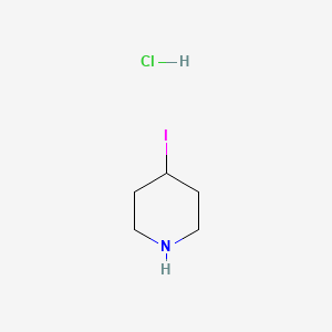 molecular formula C5H11ClIN B2615421 4-Iodopiperidine hydrochloride CAS No. 1353979-67-5