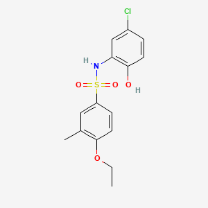 N-(5-chloro-2-hydroxyphenyl)-4-ethoxy-3-methylbenzenesulfonamide