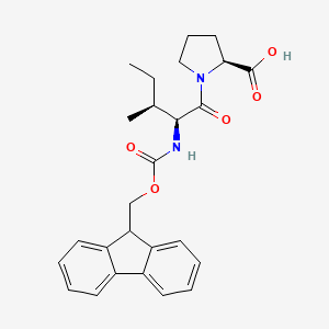 molecular formula C26H30N2O5 B2615682 Fmoc-Ile-Pro-OH CAS No. 109425-47-0