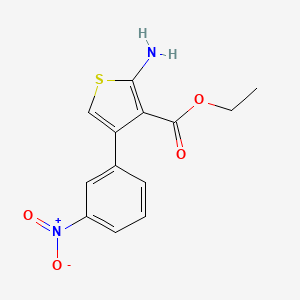 Ethyl 2-amino-4-(3-nitrophenyl)thiophene-3-carboxylate