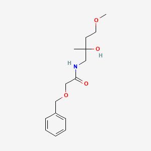 2-(benzyloxy)-N-(2-hydroxy-4-methoxy-2-methylbutyl)acetamide