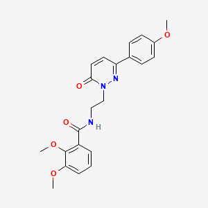2,3-dimethoxy-N-(2-(3-(4-methoxyphenyl)-6-oxopyridazin-1(6H)-yl)ethyl)benzamide