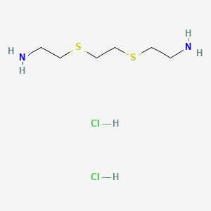 2-({2-[(2-Aminoethyl)sulfanyl]ethyl}sulfanyl)ethan-1-amine dihydrochloride