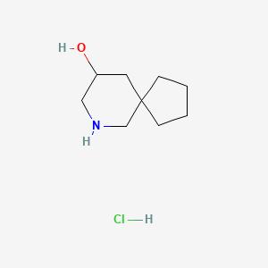 7-Azaspiro[4.5]decan-9-ol hydrochloride