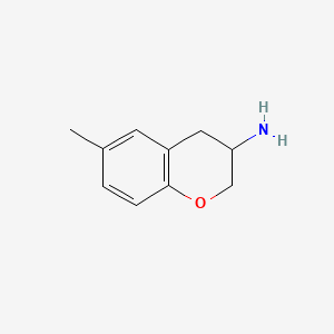 2H-1-Benzopyran-3-amine,3,4-dihydro-6-methyl-
