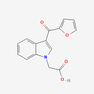 [3-(Furan-2-carbonyl)-indol-1-yl]-acetic acid