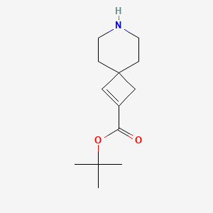 molecular formula C13H21NO2 B2616156 Tert-butyl 7-azaspiro[3.5]non-2-ene-2-carboxylate CAS No. 2287298-22-8