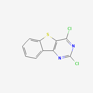 molecular formula C10H4Cl2N2S B2616164 2,4-Dichlorobenzo[4,5]thieno[3,2-d]pyrimidine CAS No. 160199-05-3