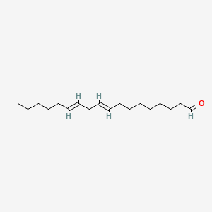 molecular formula C18H32O B2616248 9,12-Octadecadienal CAS No. 26537-70-2