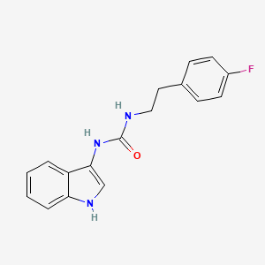 1-(4-fluorophenethyl)-3-(1H-indol-3-yl)urea