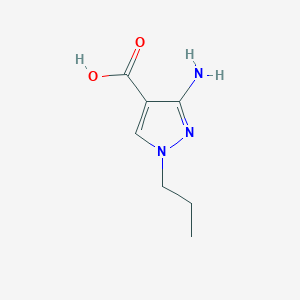 3-amino-1-propyl-1H-pyrazole-4-carboxylic acid