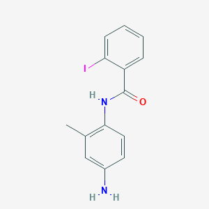 N-(4-amino-2-methylphenyl)-2-iodobenzamide