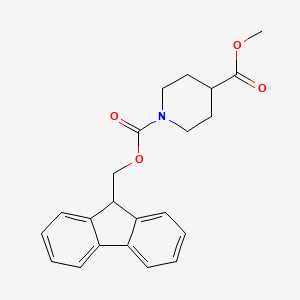 1-(9H-Fluoren-9-ylmethyl) 4-methyl piperidine-1,4-dicarboxylate