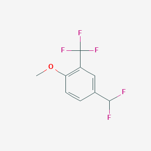4-(Difluoromethyl)-2-(trifluoromethyl)anisole