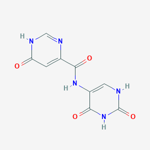 molecular formula C9H7N5O4 B2617012 N-(2,4-dioxo-1,2,3,4-tetrahydropyrimidin-5-yl)-6-hydroxypyrimidine-4-carboxamide CAS No. 2034226-79-2