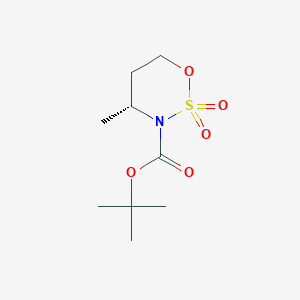 Tert-butyl (4R)-4-methyl-2,2-dioxooxathiazinane-3-carboxylate