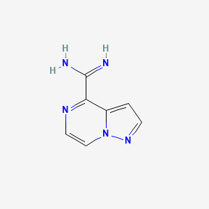 Pyrazolo[1,5-a]pyrazine-4-carboximidamide