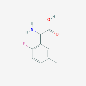 2-Fluoro-5-methyl-DL-phenylglycine
