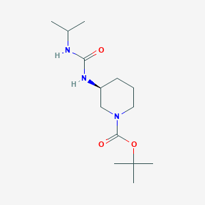 (S)-tert-Butyl 3-(3-isopropylureido)piperidine-1-carboxylate