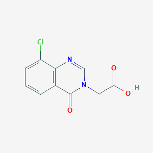 (8-chloro-4-oxoquinazolin-3(4H)-yl)acetic acid