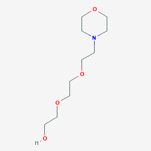 molecular formula C10H21NO4 B2617212 2-[2-(2-Morpholin-4-ylethoxy)ethoxy]ethanol CAS No. 7037-28-7