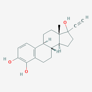 molecular formula C20H24O3 B026176 4-Hydroxy Ethynyl Estradiol CAS No. 50394-90-6