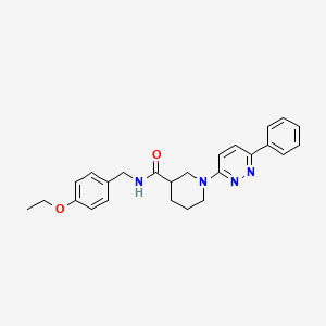 N-(4-ethoxybenzyl)-1-(6-phenylpyridazin-3-yl)piperidine-3-carboxamide