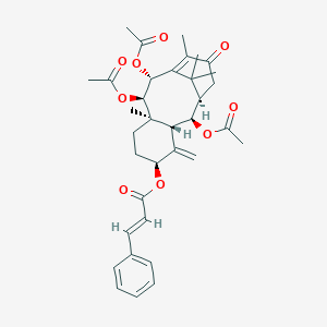 molecular formula C35H42O9 B026179 Taxinine CAS No. 3835-52-7