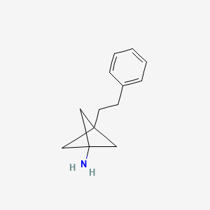 3-(2-Phenylethyl)bicyclo[1.1.1]pentan-1-amine