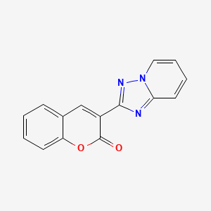 3-([1,2,4]triazolo[1,5-a]pyridin-2-yl)-2H-chromen-2-one