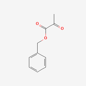 molecular formula C10H10O3 B2618285 Benzyl 2-oxopropanoate CAS No. 18854-19-8