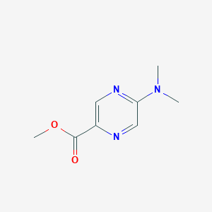 molecular formula C8H11N3O2 B2618366 Methyl 5-(dimethylamino)pyrazine-2-carboxylate CAS No. 1426088-77-8