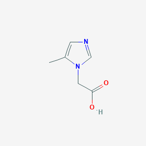 molecular formula C6H8N2O2 B2618399 2-(5-methyl-1H-imidazol-1-yl)acetic acid CAS No. 933682-19-0