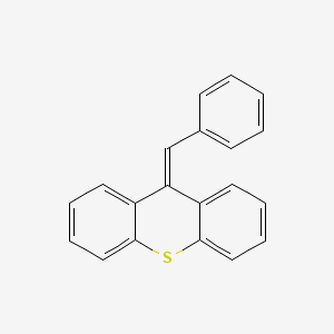 molecular formula C20H14S B2618452 9-Benzylidenethioxanthene CAS No. 27980-55-8