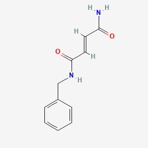 molecular formula C11H12N2O2 B2618568 But-2-enedioic acid amide benzylamide CAS No. 321967-58-2