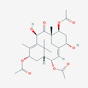 molecular formula C26H36O9 B026187 Taxuspine W 
