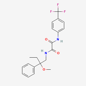 N1-(2-methoxy-2-phenylbutyl)-N2-(4-(trifluoromethyl)phenyl)oxalamide