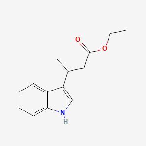 molecular formula C14H17NO2 B2618762 Ethyl 3-(1H-indol-3-yl)butanoate CAS No. 67996-15-0