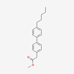 Methyl 2-(4'-pentyl[1,1'-biphenyl]-4-yl)acetate