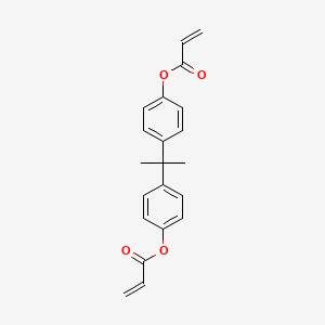 molecular formula C21H20O4 B2618808 Bisphenol A diacrylate CAS No. 4491-03-6