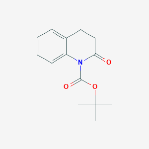 molecular formula C14H17NO3 B2618831 N-Boc-3,4-dihydro-2(1H)-quinolinone CAS No. 194979-77-6