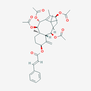 molecular formula C37H46O10 B026189 7-Deacetoxytaxinine J 