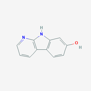 B2618922 9H-pyrido[2,3-b]indol-7-ol CAS No. 1289189-35-0