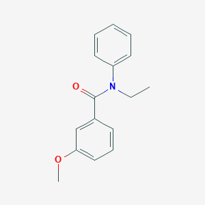 molecular formula C16H17NO2 B261910 N-ethyl-3-methoxy-N-phenylbenzamide 