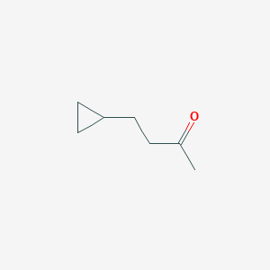 molecular formula C7H12O B2619143 4-Cyclopropylbutan-2-one CAS No. 2046-23-3