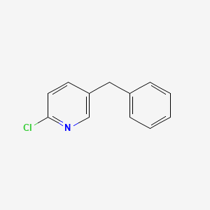 molecular formula C12H10ClN B2619226 5-Benzyl-2-chloropyridine CAS No. 149879-32-3