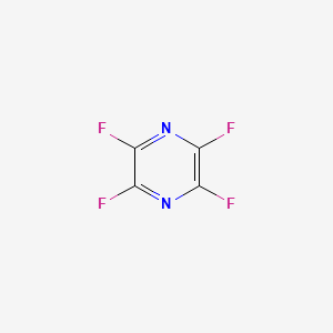 molecular formula C4F4N2 B2619242 Tetrafluoropyrazine CAS No. 13177-77-0