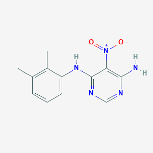 N-(2,3-dimethylphenyl)-5-nitropyrimidine-4,6-diamine