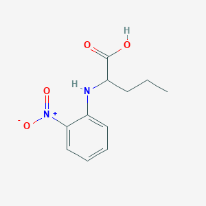 2-(2-Nitroanilino)pentanoic acid